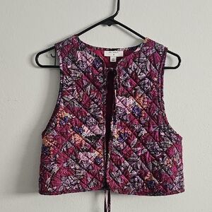 Kika Vargas Quilted Gilet Vest For Target Size XXS (Could Fit Up To Small)